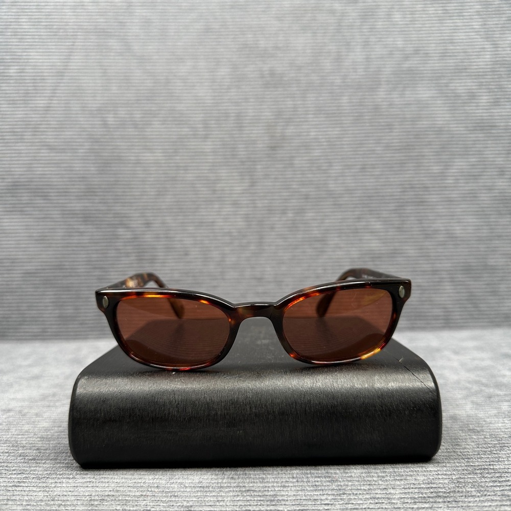 Guess Blaze GU 905 Tortoise Oval Y2K Sunglasses Brown Lens Vintage 50-20-140 Vtg